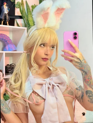 slutty bunny on your feed