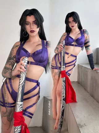 Psylocke [Marvel Rivals] by me (BakaFuwa)