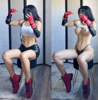 Tifa cosplay [Final Fantasy] (PeachyAznGirly)