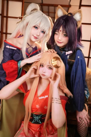 Iroha, Kaguya & Yachiyo by Jia Jia, Baobao, Sally from Cosmic Princess Kaguya