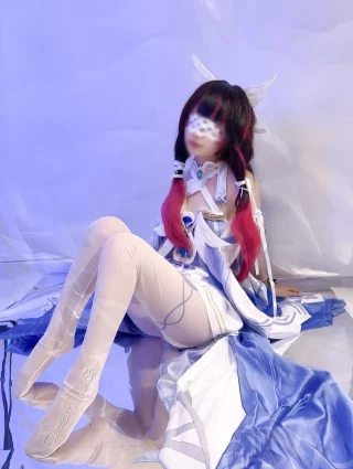 Columbina from genshin impact cosplay by Bunnybabe_xs