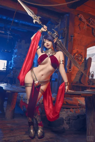 Introducing... ESIL! She's my favorite from Solo leveling!! 😩♥️ She will be in the December rewards! ☺️