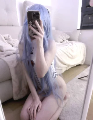 Rei ayanami [Evangelion] (by slowlyyours)
