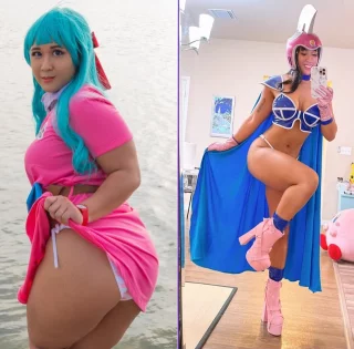 Bulma and Chi Chi from Dragon Ball by Mishamai