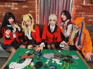 Kirari Momobami. Yumeko Jabami, Midari Ikishima, Runa Yomozuki. Mary Saotome by Octokuro, Purple Bitch, Lia Meow, Si Siberia, Anna Batman