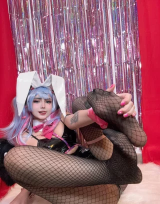 Bunny Htsune Miku by Aloeveraiskawaii
