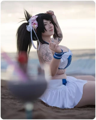 Tifa Lockhart from Final Fantasy by Kuroitsne