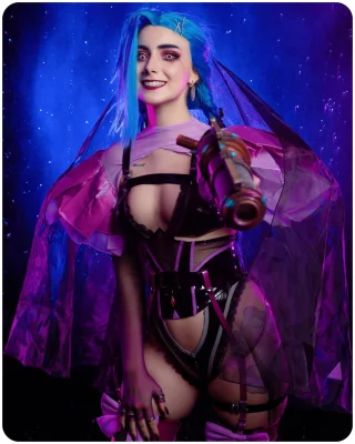 Jinx from Arcane by Aloeveraiskawaii