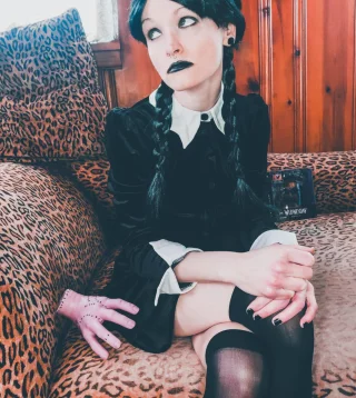 Wednesday Addams from The Addams Family by rei_lynness