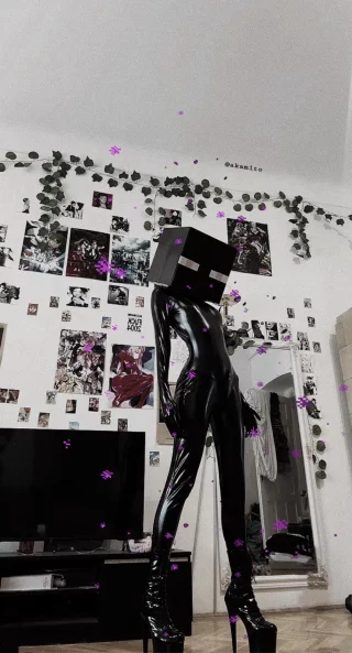Enderman cosplay by akam1to