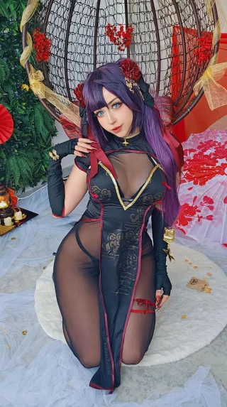 My Mona cosplay (Shiro_konekochan)