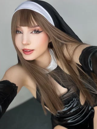 You've landed the nun who needs a dick the most