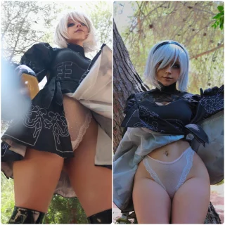 2B - Nier (Shiro_konekochan)