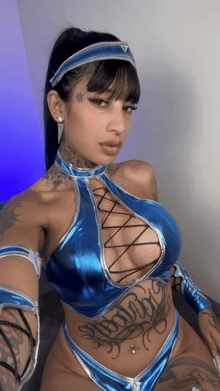 Kitana Kahn [Mortal Kombat] (Megan)