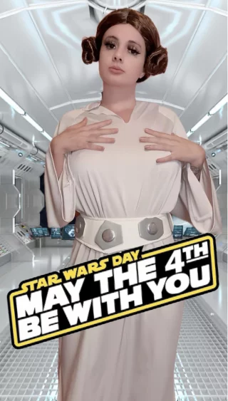 Happy Star Wars day! Leia by ElizawitchCosplay