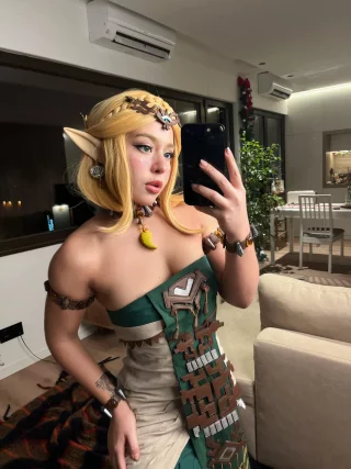 Princess Zelda from Tears of The Kingdom by Ana Nunez