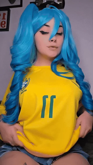 Brazilian Miku from [Vocaloid] by (Mimikyu)
