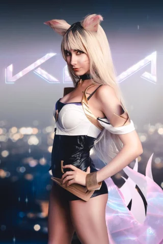 Ahri from LOL by Aloeveraiskawaii