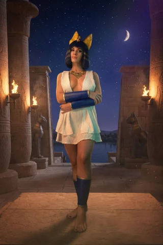 Ankha from Animal Crossing by Yuna Kairi