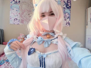 small cat girl excessive pleasure