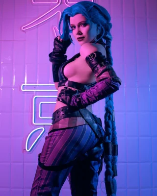 Jinx from Arcane by irina_sabetskaya