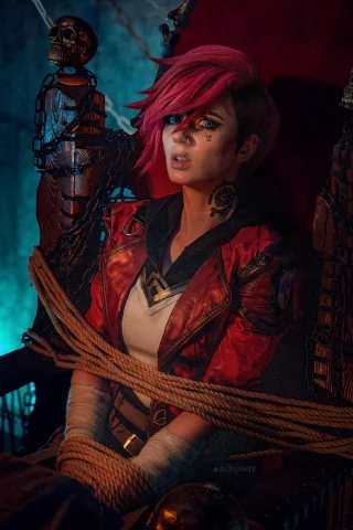 Vi from Arcane by AGflower