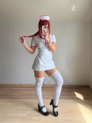 Sexy Nurse cosplay by Plumcry