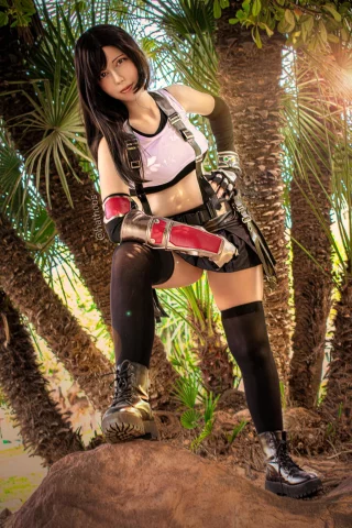 Tifa Lockhart (FFVII) cosplay by Hathcos