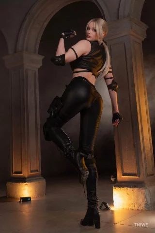 Sonya Blade from Mortal Kombat by Tniwe