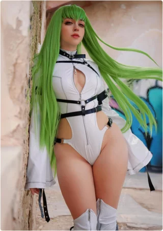 C.C from Code Geass by Shirokoneko