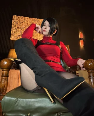 Ada Wong cosplay by BakaChi