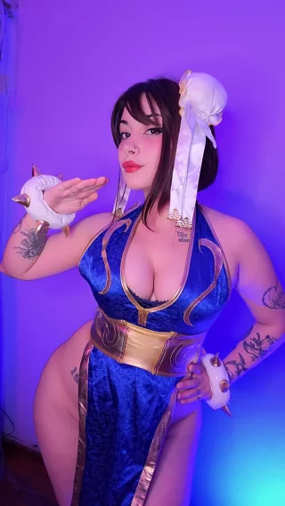 Chun Li from Street Figther (by mee, mimitsumiko)