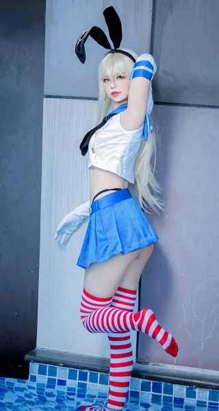 Shimakaze by Cosplayer Xing Xing