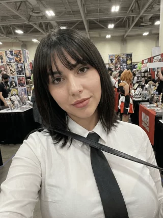 Himeno from Chainsaw Man but no patch by Ordinary