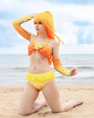 Fem Zenitzu by me (Aloeveraiskawaii)