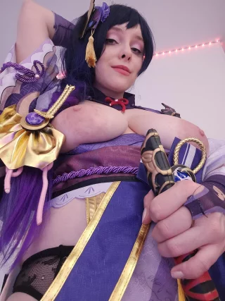 Raiden Shogun from Genshin Impact by me (Yummy_Girl)