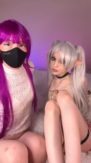 Fern and Frieren from Sousou No Frieren by Foxy & Mary