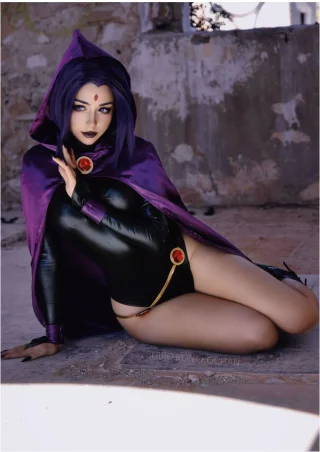 Raven from Teentitan by Shiro_konekochan