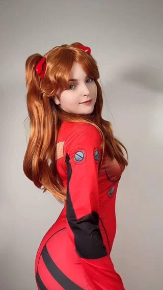 Asuka Langley Soryu from the anime series and manga Evangelion Evelynn