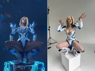 Emma Frost - Backstage and Result (Lada Lyumos) [Marvel Rivals]