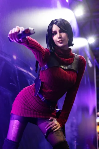 Ada Wong from Resident Evil by Fanny Baunilha