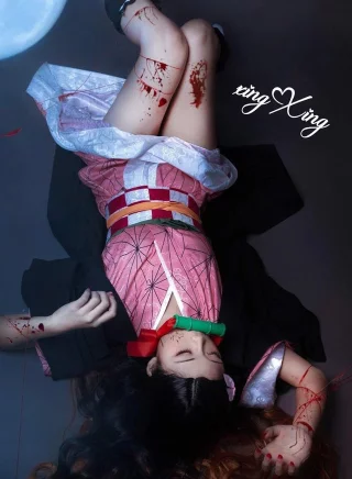 [Demon Slayer] Nezuko cosplay by me (Self)