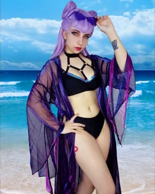 Evelynn cosplay by me (Yunotheloosecannon)