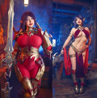 Hot take: It takes just as hard to do cosplay as it is to do ero-cosplay. (Details below)