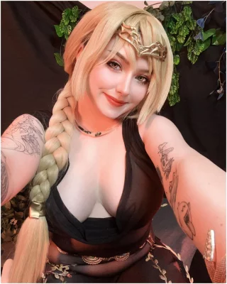 Queen Marika from Elden Ring by Kuroitsne