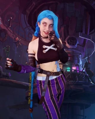 Jinx cosplay by Yunotheloosecannon