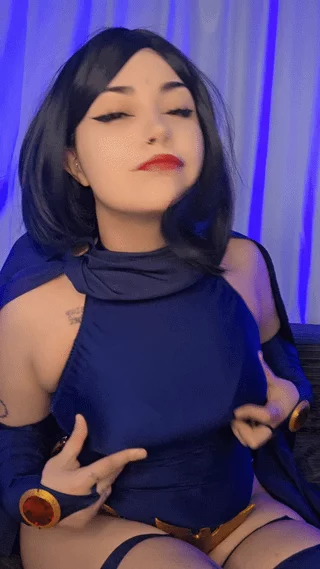 Raven [Teen Titans] by (Mimikyu)