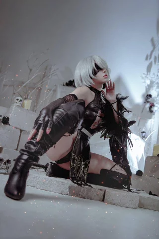 2B from Nier Automata by Yuna Kairi