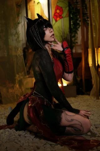 Izutsumi [Dungeon Meshi] original costume by me (BakaFuwa)