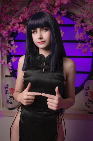 Hinata from Naruto (Aloeveraiskawaii)